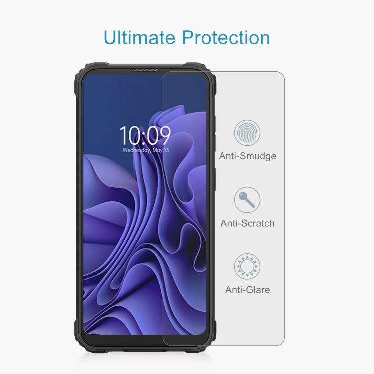 For Blackview BV5300 Pro 50pcs 0.26mm 9H 2.5D Tempered Glass Film - For Blackview by PMC TechLife | Online Shopping South Africa | PMC TechLife