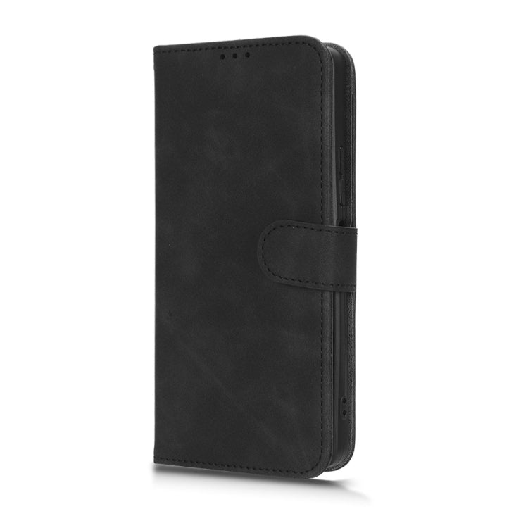 For TECNO Camon 20 Pro Skin Feel Magnetic Flip Leather Phone Case(Black) - Tecno Cases by PMC TechLife | Online Shopping South Africa | PMC TechLife | Buy Now Pay Later Mobicred