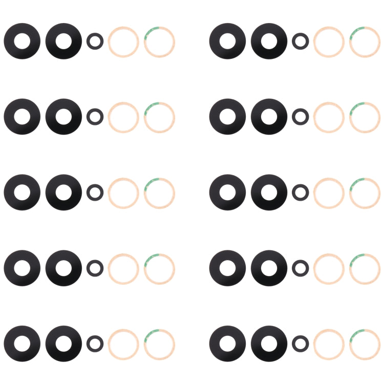 For Xiaomi Poco X4 GT 10pcs Back Camera Lens - Camera by PMC TechLife | Online Shopping South Africa | PMC TechLife