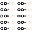 For Xiaomi Poco X4 GT 10pcs Back Camera Lens - Camera by PMC TechLife | Online Shopping South Africa | PMC TechLife