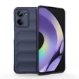 For Realme 10 Pro 5G Magic Shield TPU + Flannel Phone Case(Dark Blue) - Realme Cases by PMC TechLife | Online Shopping South Africa | PMC TechLife | Buy Now Pay Later Mobicred