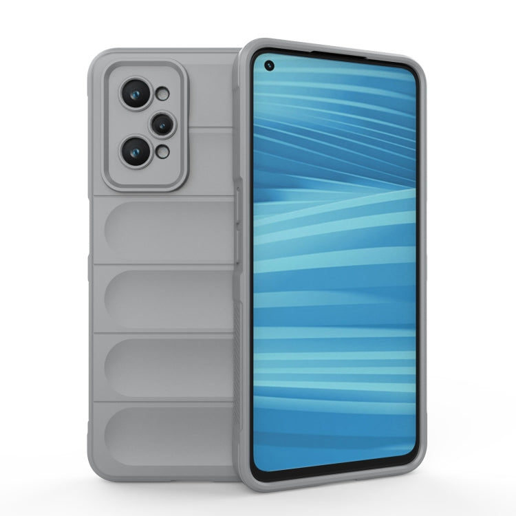 For Realme GT2 Magic Shield TPU + Flannel Phone Case(Grey) - free shipping - PMC TechLife - Order now!