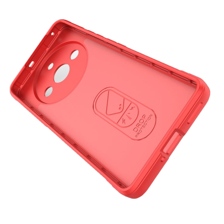 For Realme 11 Pro 5G/11 Pro+ 5G Magic Shield TPU + Flannel Phone Case(Wine Red) - Realme Cases by PMC TechLife | Online Shopping South Africa | PMC TechLife | Buy Now Pay Later Mobicred