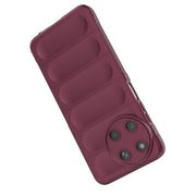 For Realme 11 4G Global Magic Shield TPU + Flannel Phone Case(Red)