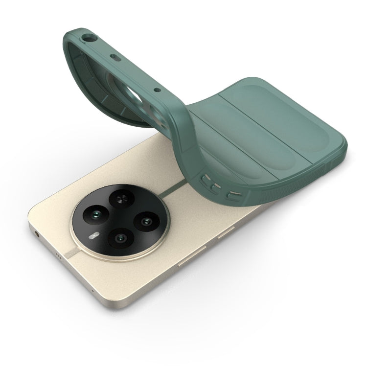 For Realme 12+ 5G Global Magic Shield TPU + Flannel Phone Case(Red) - free shipping - PMC TechLife - Order now!