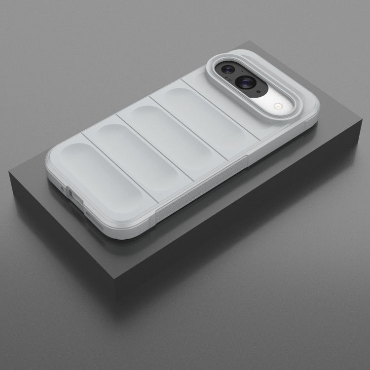 For Google Pixel 9 Pro 5G Magic Shield TPU + Flannel Phone Case(Grey) - free shipping - PMC TechLife - Order now!
