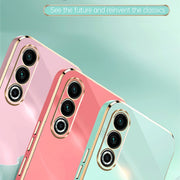 For Meizu 20 5G XINLI Straight Edge 6D Electroplate TPU Phone Case(Celestial Blue)