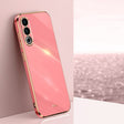 For Meizu 20 5G XINLI Straight Edge 6D Electroplate TPU Phone Case(Hawthorn Red) - Meizu by XINLI | Online Shopping South Africa | PMC TechLife | Buy Now Pay Later Mobicred
