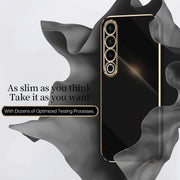 For Meizu 20 Pro 5G XINLI Straight Edge 6D Electroplate TPU Phone Case(Black)
