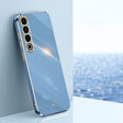For Meizu 20 Pro 5G XINLI Straight Edge 6D Electroplate TPU Phone Case(Celestial Blue) - Meizu by XINLI | Online Shopping South Africa | PMC TechLife | Buy Now Pay Later Mobicred