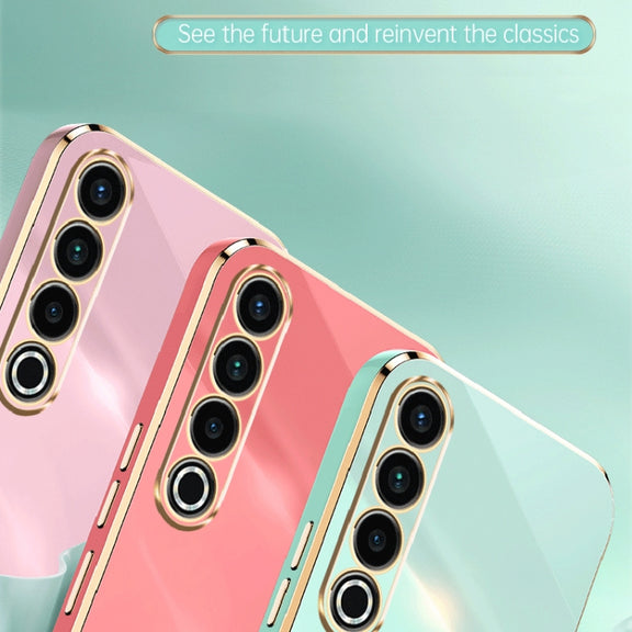 For Meizu 20 Pro 5G XINLI Straight Edge 6D Electroplate TPU Phone Case(Celestial Blue)