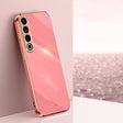 For Meizu 20 Pro 5G XINLI Straight Edge 6D Electroplate TPU Phone Case(Hawthorn Red) - More Brand by XINLI | Online Shopping South Africa | PMC TechLife | Buy Now Pay Later Mobicred