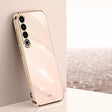For Meizu 20 Pro 5G XINLI Straight Edge 6D Electroplate TPU Phone Case(Pink) - free shipping - PMC TechLife - Order now!