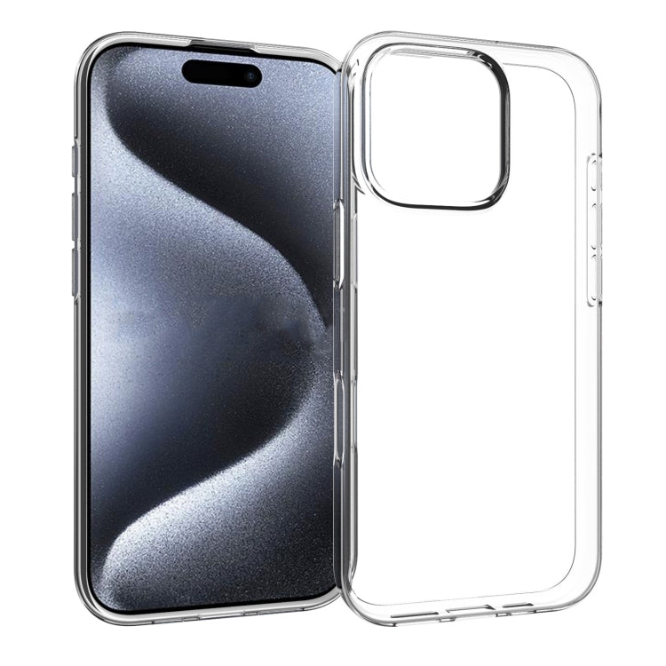 For iPhone 16 Pro Waterproof Texture TPU Phone Case(Transparent) - iPhone 16 Pro Cases by PMC TechLife | Online Shopping South Africa | PMC TechLife | Buy Now Pay Later Mobicred