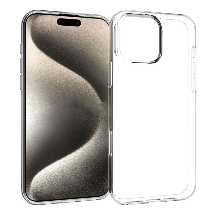 For iPhone 16 Pro Max Waterproof Texture TPU Phone Case(Transparent) - iPhone 16 Pro Max Cases by PMC TechLife | Online Shopping South Africa | PMC TechLife | Buy Now Pay Later Mobicred
