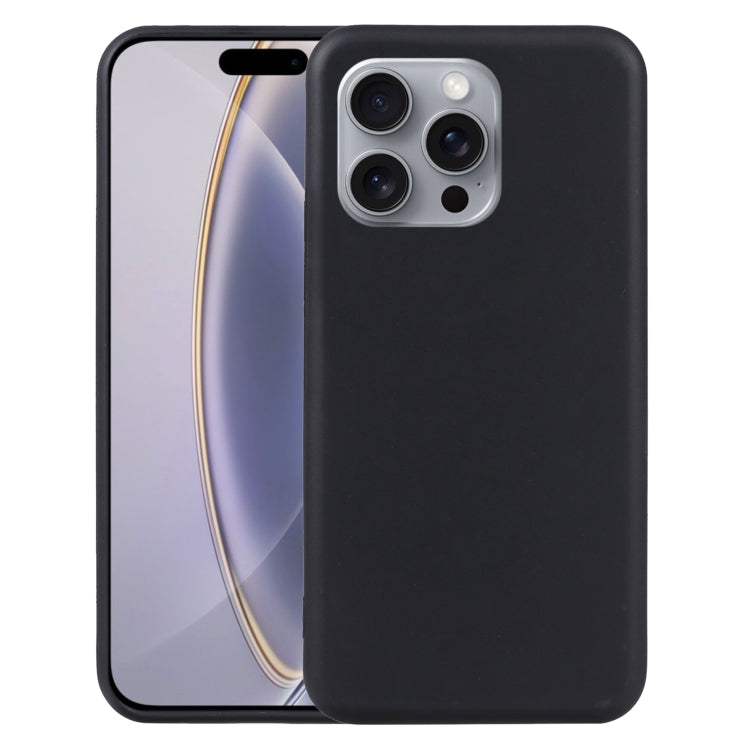 For iPhone 16 Pro Max TPU Phone Case(Black) - More iPhone Cases by PMC TechLife | Online Shopping South Africa | PMC TechLife