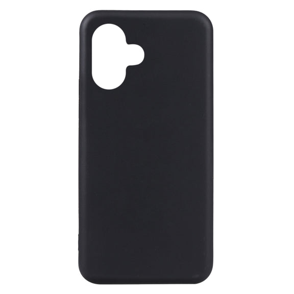 For iPhone 16 Plus TPU Phone Case(Black)