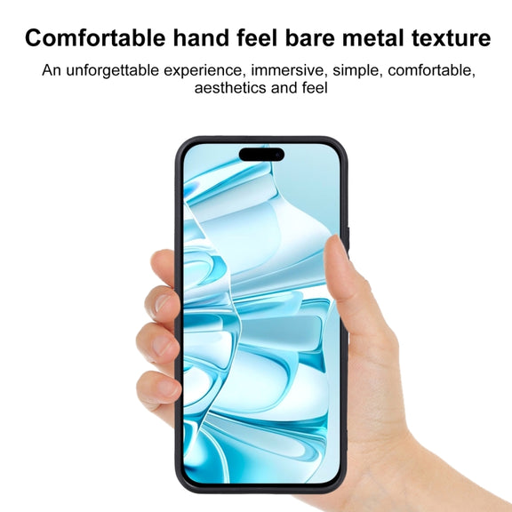 For iPhone 16 Plus TPU Phone Case(Black)