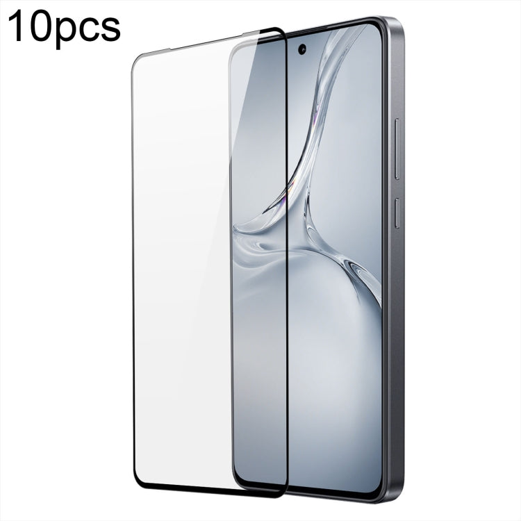 For OnePlus Nord CE4 Lite / OPPO K12x 10pcs DUX DUCIS 0.33mm 9H Medium Alumina Tempered Glass Film - Nord CE4 Lite Tempered Glass by DUX DUCIS | Online Shopping South Africa | PMC Jewellery | Buy Now Pay Later Mobicred