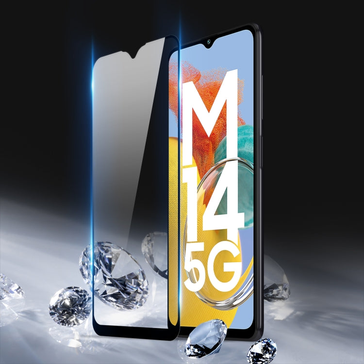 For Samsung Galaxy M14 5G 10pcs DUX DUCIS 0.33mm 9H Medium Alumina Tempered Glass Film