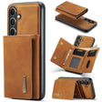 For Samsung Galaxy S24+ 5G DG.MING M1 Series 3-Fold Multi Card Wallet + Magnetic Phone Case(Brown) - free shipping - PMC Jewellery - Order now!