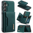 For Samsung Galaxy S24 5G DG.MING M2 Series 3-Fold Multi Card Bag + Magnetic Phone Case(Green) - Galaxy S24 5G Cases by DG.MING | Online Shopping South Africa | PMC Jewellery | Buy Now Pay Later Mobicred