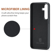 For Samsung Galaxy S24 5G DG.MING M2 Series 3-Fold Multi Card Bag + Magnetic Phone Case(Green)