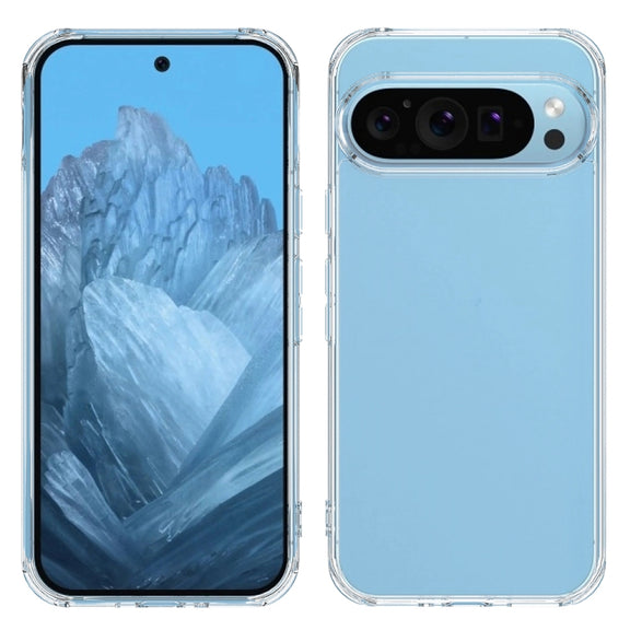 For Google Pixel 9 Pro Scratchproof Acrylic TPU Phone Case(Transparent)