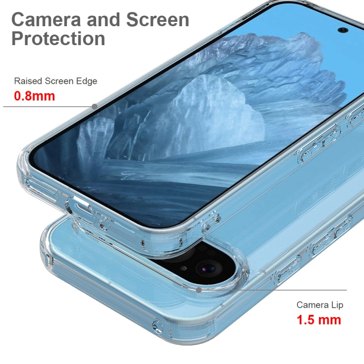 For Google Pixel 9 Pro Scratchproof Acrylic TPU Phone Case(Transparent) - free shipping - PMC Jewellery - Order now!