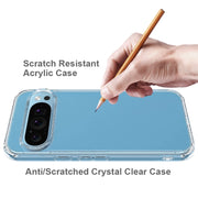 For Google Pixel 9 Pro Scratchproof Acrylic TPU Phone Case(Transparent)