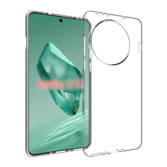 For OnePlus 13 Water-resistant Texture TPU Phone Case(Transparent)