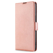 For Huawei Pura 70 Pro / Pro+ Ultra-thin Voltage Side Buckle Horizontal Flip Leather Phone Case(Rose Gold)