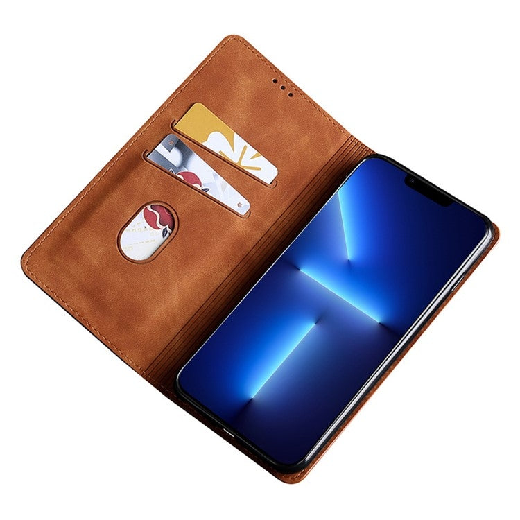 For Huawei Pura 70 Pro / Pro+ Skin Feel Magnetic Leather Phone Case(Light Brown)