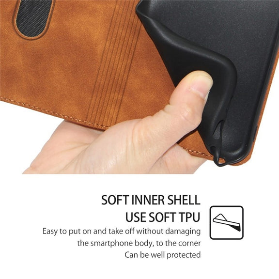 For Huawei Pura 70 Pro / Pro+ Skin Feel Magnetic Leather Phone Case(Light Brown)