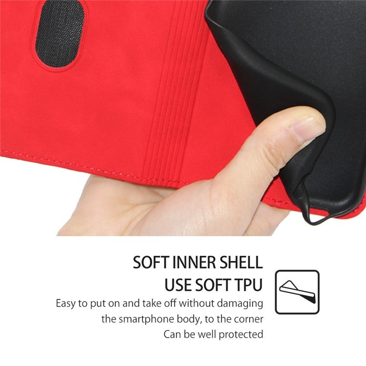 For Huawei Pura 70 Pro / Pro+ Skin Feel Magnetic Leather Phone Case(Red)