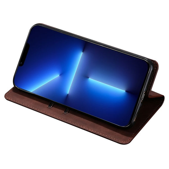 For Huawei Pura 70 Ultra Skin Feel Magnetic Leather Phone Case(Dark Brown)