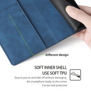 For Huawei Pura 70 5G Skin Feel Crocodile Magnetic Clasp Leather Phone Case(Blue)