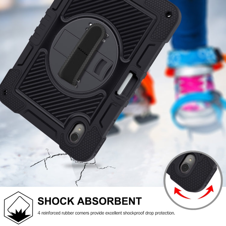 For Huawei MatePad 11 2023 360 Degree Rotation PC Contrast Silicone Tablet Case(Black) - free shipping - PMC TechLife - Order now!