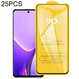 For Realme V50 25pcs 9D Full Glue Full Screen Tempered Glass Film - V50 Tempered Glass by PMC TechLife | Online Shopping South Africa | PMC TechLife | Buy Now Pay Later Mobicred