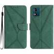 For Motorola Moto E13 4G Stitching Embossed Leather Phone Case(Green) - free shipping - PMC TechLife - Order now!