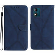 For Motorola Moto E13 4G Stitching Embossed Leather Phone Case(Blue) - free shipping - PMC TechLife - Order now!