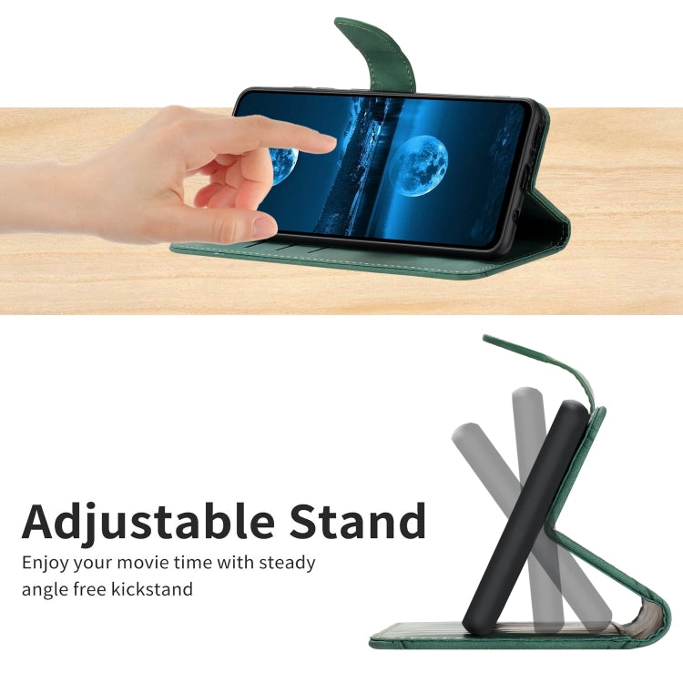 For Motorola Moto E22S / G22 4G Stitching Embossed Leather Phone Case(Green) - free shipping - PMC TechLife - Order now!