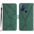For Motorola Moto G Play 2023 Stitching Embossed Leather Phone Case(Green) - free shipping - PMC TechLife - Order now!
