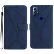 For Motorola Moto G Play 2023 Stitching Embossed Leather Phone Case(Blue) - free shipping - PMC TechLife - Order now!
