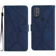 For Motorola Moto G Power 2022 Stitching Embossed Leather Phone Case(Blue) - free shipping - PMC TechLife - Order now!