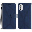 For Motorola Moto G52J Stitching Embossed Leather Phone Case(Blue) - free shipping - PMC TechLife - Order now!