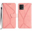 For Motorola Moto G72 4G Stitching Embossed Leather Phone Case(Pink) - free shipping - PMC TechLife - Order now!