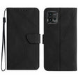For Motorola Moto G72 4G Stitching Embossed Leather Phone Case(Black) - free shipping - PMC TechLife - Order now!