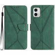 For Motorola Moto G73 5G Stitching Embossed Leather Phone Case(Green) - free shipping - PMC TechLife - Order now!