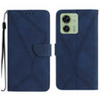 For Motorola Edge 40 Stitching Embossed Leather Phone Case(Blue) - free shipping - PMC TechLife - Order now!